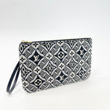 LOUIS VUITTON LIMITED ED FROM 1854 JACQUARD ZIP POCHETTE/WRISTLET