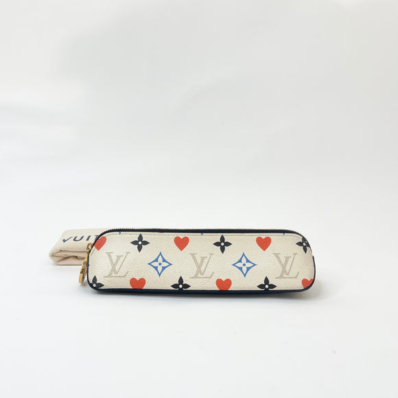 LOUIS VUITTON LIMITED EDITION GAME ON ELIZABETH PENCIL POUCH