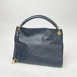 LOUIS VUITTON ARTSY MM IN BLK EMPREINTE LEA & GHW