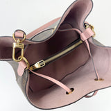 LOUIS VUITTON NEONOE MM IN MONOGRAM W PINK TRIM