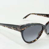CHRISTIAN DIOR SAUVAGE1 BRN CAT EYE SUNGLASSES