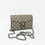 GUCCI DIONYSUS SUPREME CHAIN WALLET/ CROSSBODY