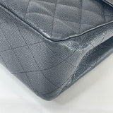 CHANEL VINTAGE SINGLE FLAP JUMBO IN BLK CAVIAR LEA & GHW