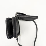 LOUIS VUITTON DOUBLE ZIP PHONE POUCH CROSSBODY IN ECLIPSE MONO - BLuxe Boutique