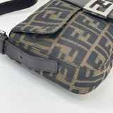 FENDI FF ZUCCA BAGUETTE SHOULDER BAG