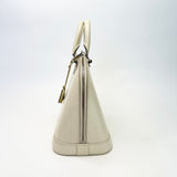 LOUIS VUITTON ALMA PM IN CREAM EPI LEATHER & SHW W STRAP - BLuxe Boutique