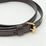 LOUIS VUITTON BRN EBENE LEA ADJUSTABLE STRAP 16mm - BLuxe Boutique