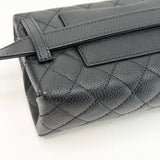 CHANEL REISSUE BELT BAG IN BLK QUILTED CAVIAR LEA & SHW - BLuxe Boutique