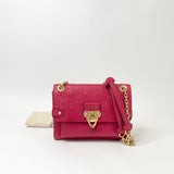 LOUIS VUITTON VAVIN BB IN RED EMPREINTE LEA & GHW