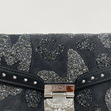 MCM MILLIE BLK SPARKLE CHAIN CROSSBODY