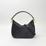 LOUIS VUITTON BAGATELLE MN IN BLK GIANT MONO EMPREINTE LEA