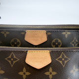 LOUIS VUITTON MULTI POCHETTE ACCESSORIES W PINK STRAP