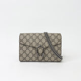GUCCI DIONYSUS SUPREME CHAIN WALLET/ CROSSBODY