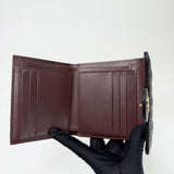 CHANEL CLASSIC FLAP WALLET BLK CAVIAR LEA & GHW