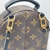LOUIS VUITTON PALM SPRINGS MINI BACKPACK MONOGRAM *NEW ZIPPER VERSION*