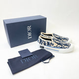 DIOR B52 OBLIQUE TAPESTRY SLIP ON SNEAKERS sz 42