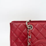 CHANEL GST IN RED CAVIAR LEA & SHW - BLuxe Boutique