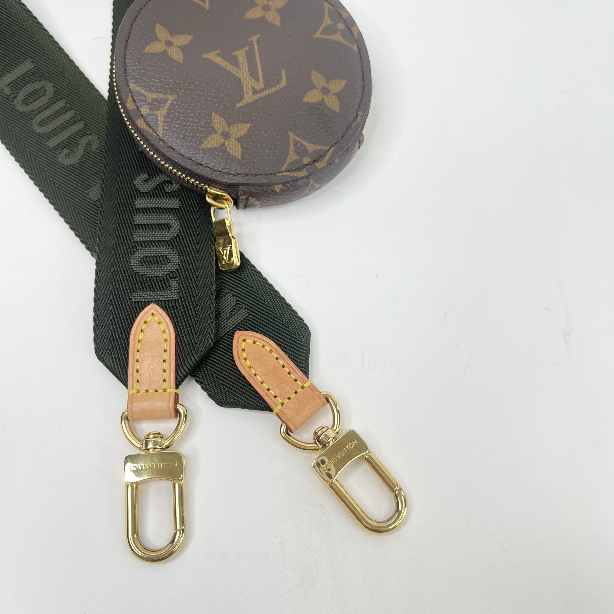 LOUIS VUITTON MULTI POCHETTE ACCESSORIES W KHAKI STRAP BLuxe Boutique