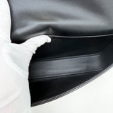 CELINE CLAUDE TRIOMPHE BLK LEA SHOULDER BAG - BLuxe Boutique
