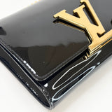 LOUIS VUITTON LOUISE PM BLK PATENT CROSSBODY BAG