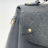 LOUIS VUITTON GEORGES MM IN BLK EMPREINTE LEA & GHW