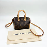 LOUIS VUITTON SPEEDY NANO MONOGRAM CROSSBODY