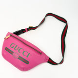 GUCCI HOT PINK LEA MINI BUMBAG - BLuxe Boutique