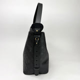 LOUIS VUITTON ALL IN GM IN BLK MONO EMPRIENTE LEA + POUCH - BLuxe Boutique