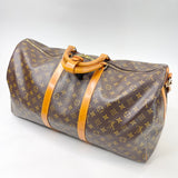 LOUIS VUITTON MONOGRAM KEEPALL 55 BANDOULIERE