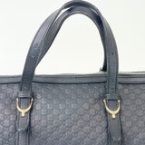 GUCCI JOY BOSTON 2WAY BAG IN BLK MICROGUCCISSIMA LEATHER & SHW