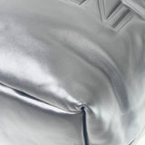 SAINT LAURENT YSL BLK LAMBSKIN LEA PUFFER XL TOTE/ AIRPORT BAG 