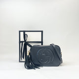 GUCCI BLK LEA SOHO DISCO CROSSBODY