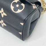 LOUIS VUITTON FAVORITE IN BLK/ CRM EMPRIENTE GHW