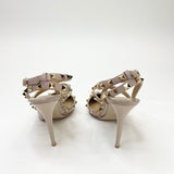 VALENTINO ROCKSTUD POUDRE PATENT LEA PUMPS sz 39