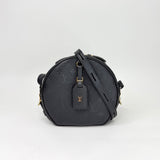 LOUIS VUITTON BOITE CHAPEAU SOUPLE MM BLK EMPREINTE LEA CROSSBODY