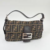 FENDI FF ZUCCA BAGUETTE SHOULDER BAG