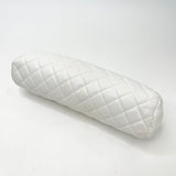 CHANEL TIMELESS CLUTCH IN WHITE CAVIAR LEA & SHW