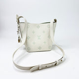 LOUIS VUITTON ALL IN BB IN MILKY WHT & GREEN EMPREINTE LEA