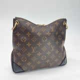 LOUIS VUITTON ODEON PM IN MONOGRAM W BLK TRIM