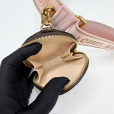 LOUIS VUITTON MULTI POCHETTE ACCESSORIES W PINK STRAP