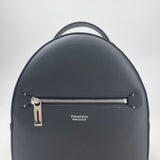 TIFFANY & CO BLK LEATHER BACKPACK