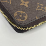 LOUIS VUITTON ROSE BALLERINE & MONOGRAM CLEMENCE WALLET