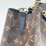 LOUIS VUITTON NEONOE MM IN MONOGRAM W BLK TRIM