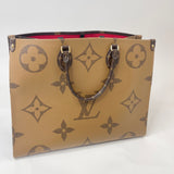 LOUIS VUITTON ONTHEGO GM REVERSE MONO TOTE BAG