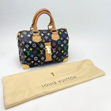 LOUIS VUITTON x TAKASHI MURAKAMI BLK MONO MULTICOLOR SPEEDY 30