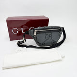 GUCCI JUMBO GG GREY BELT BAG