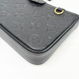 LOUIS VUITTON EASY POUCH ON STRAP CROSSBODY IN BLK EMPREINTE LEA & GHW - BLuxe Boutique