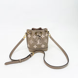 LOUIS VUITTON NANO NOE CROSSBODY IN CRM EMPREINTE LEA - BLuxe Boutique