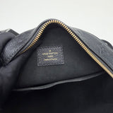 LOUIS VUITTON BOITE CHAPEAU SOUPLE MM BLK EMPREINTE LEA CROSSBODY