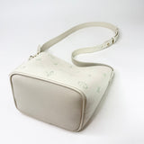 LOUIS VUITTON ALL IN BB IN MILKY WHT & GREEN EMPREINTE LEA